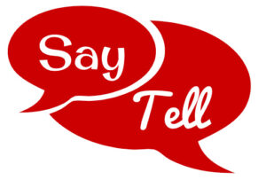 گرامر پیشرفته: Say or tell
