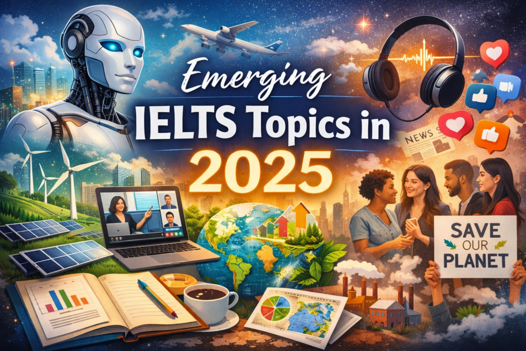 موضوعات جدید آیلتس در سال 2025